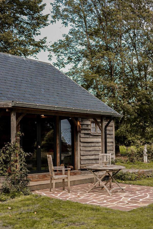 Cabane De L'R-Mitage Modave Eksteriør billede